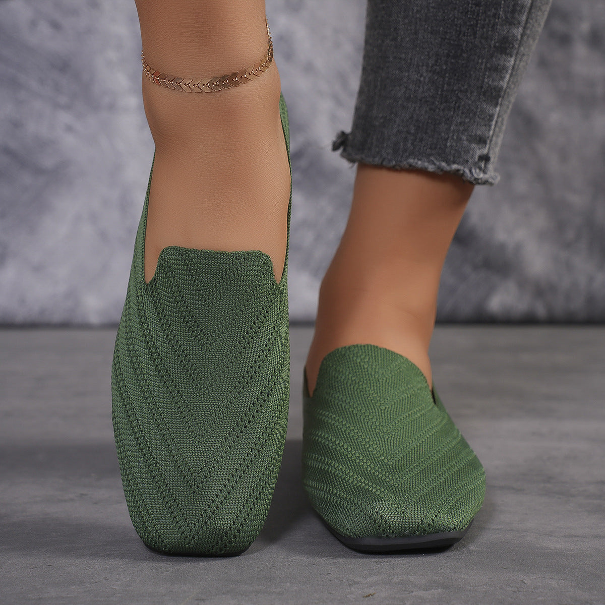 Mocassins Légers en Maille