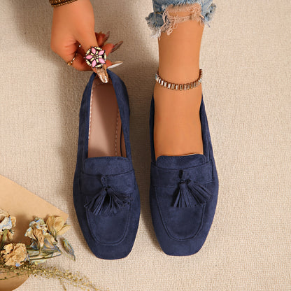 Mocassins en Daim à Glands