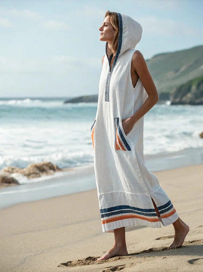 Kaftan "Nomade" à Capuche