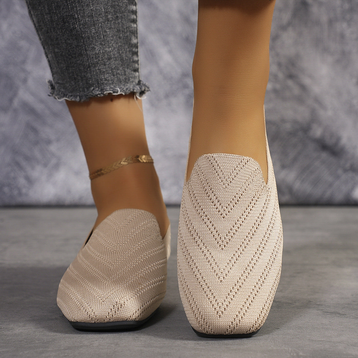 Mocassins Légers en Maille