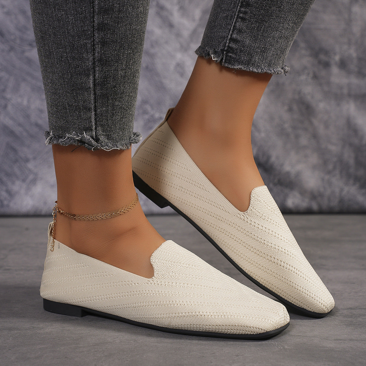 Mocassins Légers en Maille