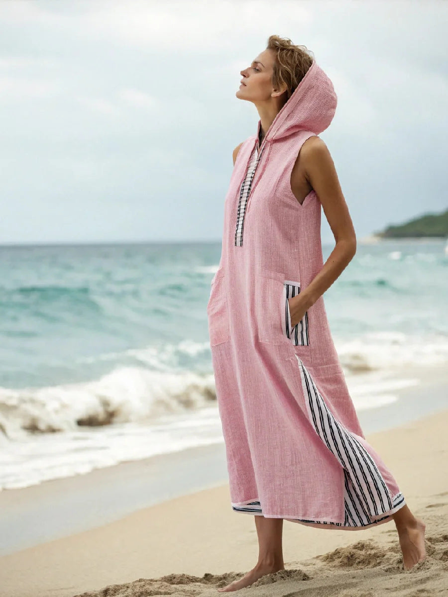 Kaftan "Nomade" à Capuche