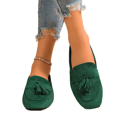 Mocassins en Daim à Glands