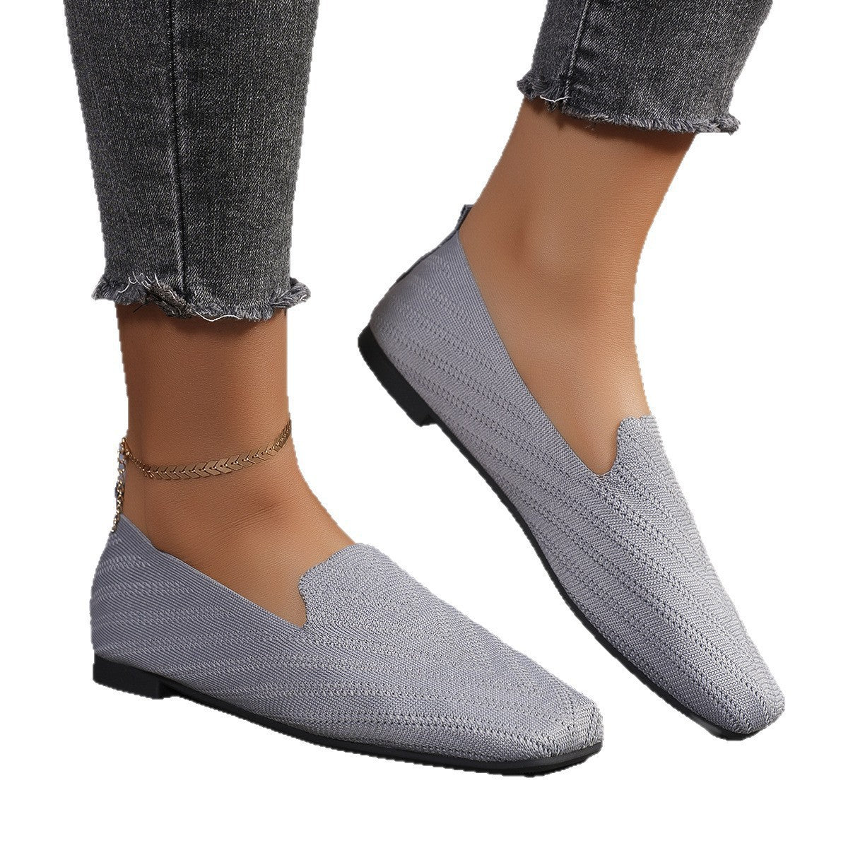 Mocassins Légers en Maille